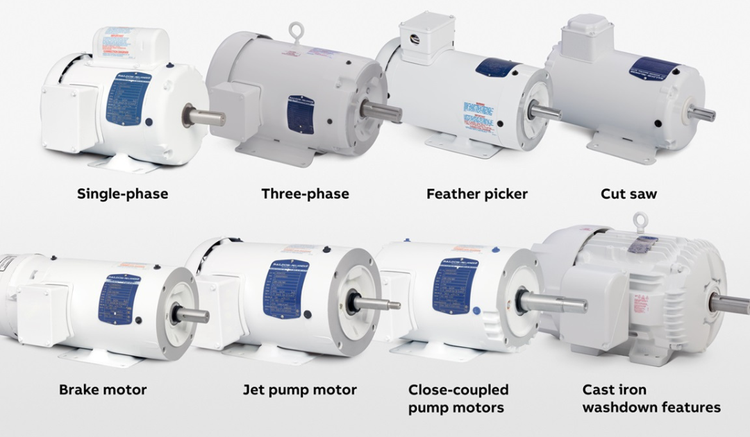 Motores Elétricos ABB Baldor-Reliance® Washdown Duty: A Solução Perfeita para Ambientes com Água