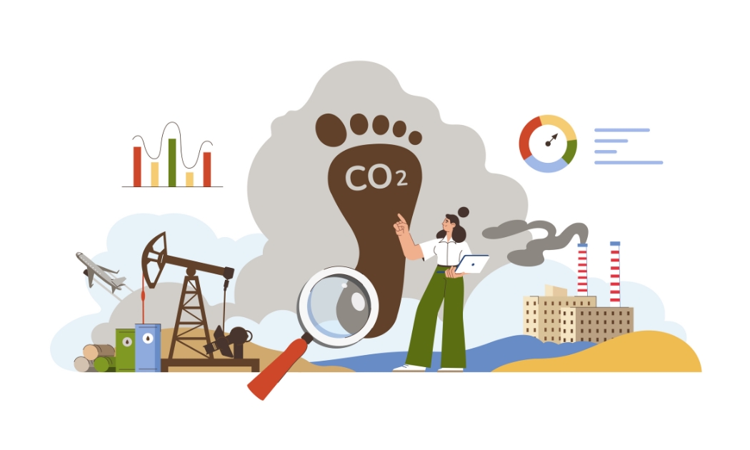 Redução na Pegada de Carbono