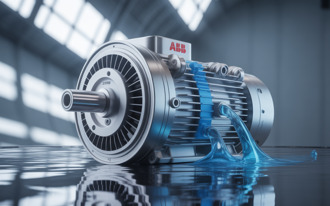ABB e Eletrovema: Revolucionando a Eficiência Energética com Motores Líquido-Resfriados IE5 SynRM