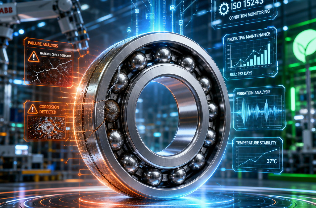 Domine a Análise de Falhas em Rolamentos com a ISO 15243 e a Tecnologia ABB